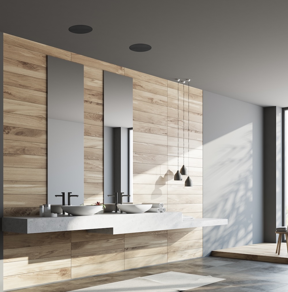 FotoMuziek in de badkamer: het waterdichte audiosysteem van AquaSound